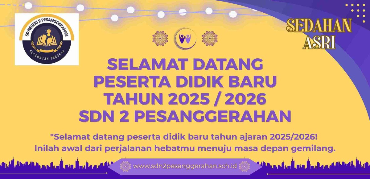 Welcome to SDN 2 Pesanggerahan